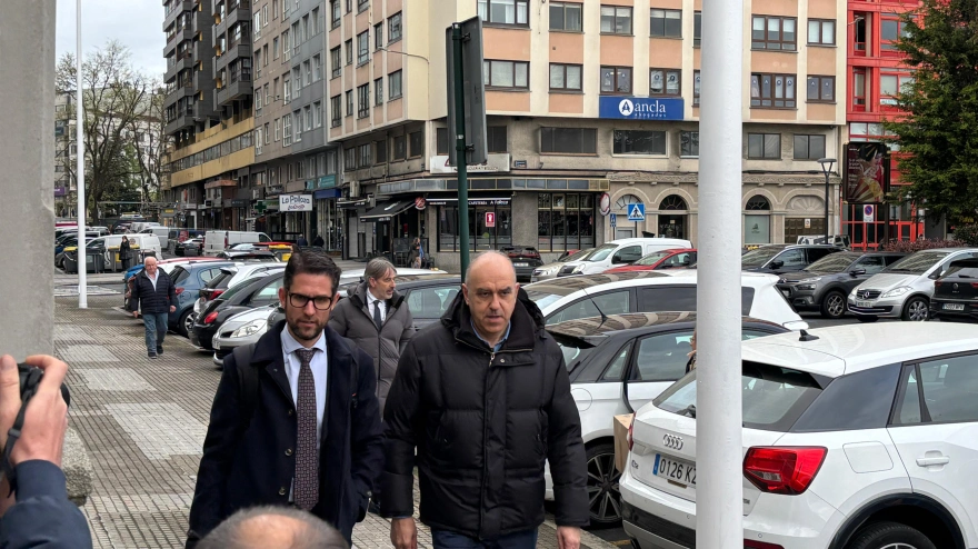 Manuel Reija llega a la Audiencia Provincial de A Coruña
