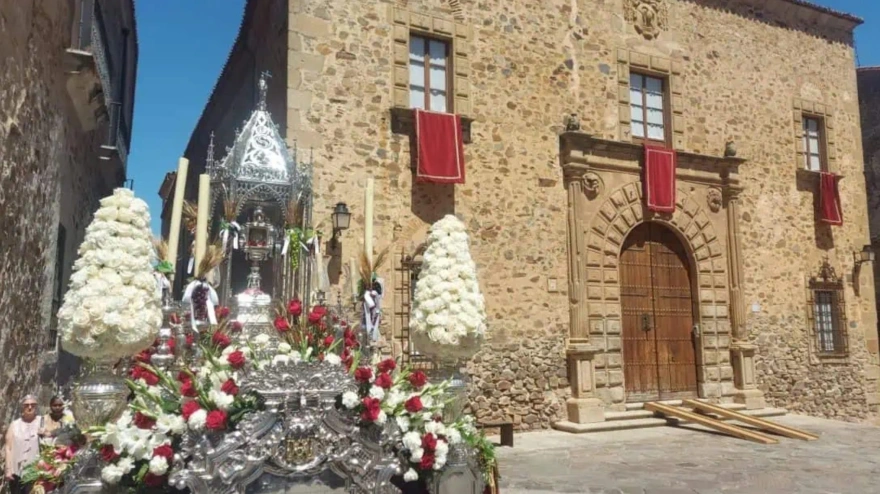 Procesión del Corpus en Cáceres