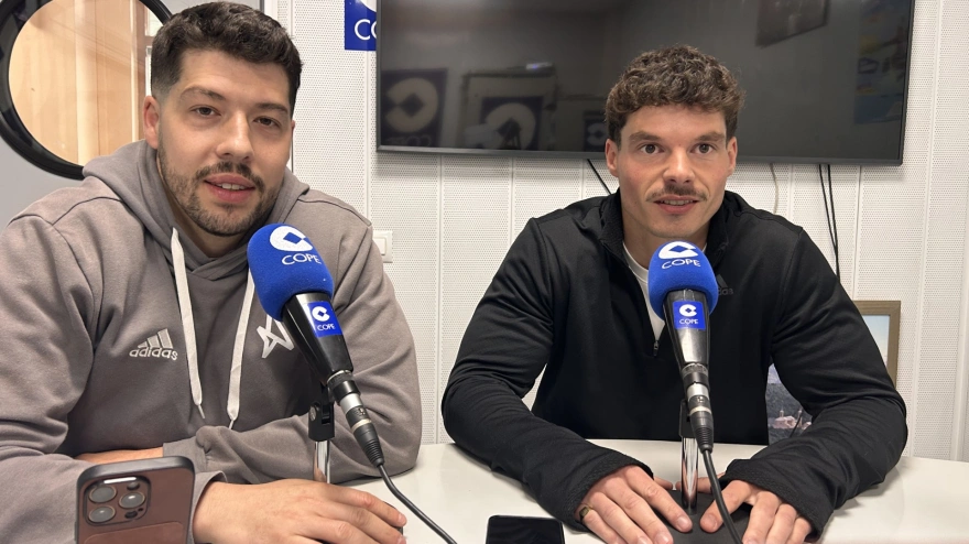 Alajendro Carbonell y Pablo Pantoja en Cope