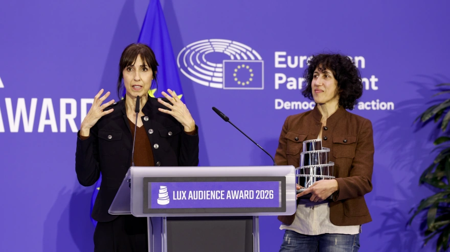Discurso de Eva Libertad junto a Nuria Muñoz en el Parlamento Europeo