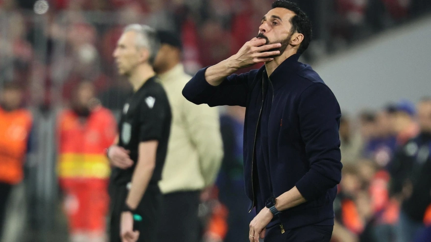 Álvaro Arbeloa durante el Bayern - Real Madrid de la Champions League