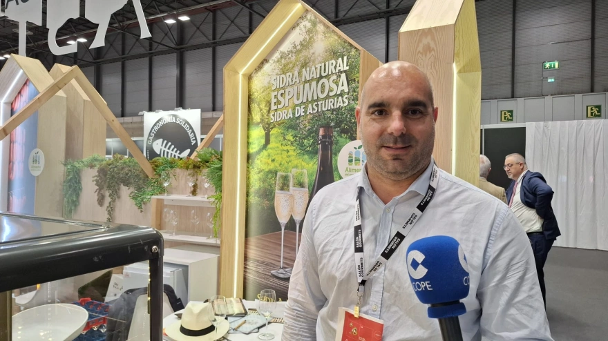 El gerente de la DOP Sidra de Asturias, en el especial de COPE en el Salón Gourmets 2026