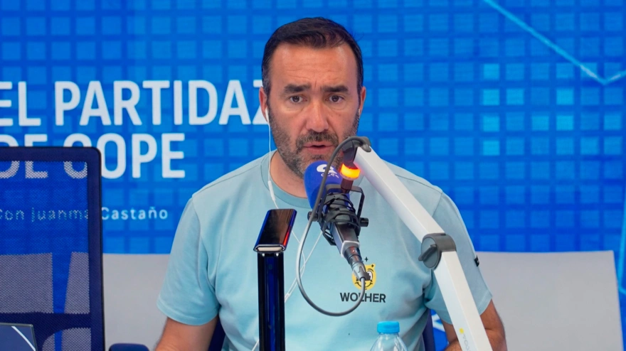 Juanma Castaño, al frente de El Tertulión de Tiempo de Juego