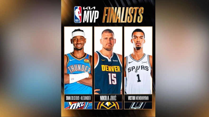 La NBA anuncia a los tres finalistas al MVP de la temporada