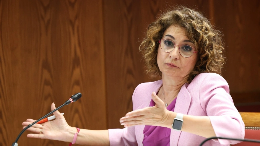 María Jesús Montero, ante la Comisión de Investigación de las deficiencias y presuntas irregularidades en la gestión de la SEPI