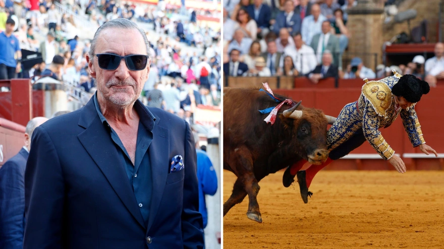 Carlos Herrera y la cogida de Morante de la Puebla, en un collage recurso