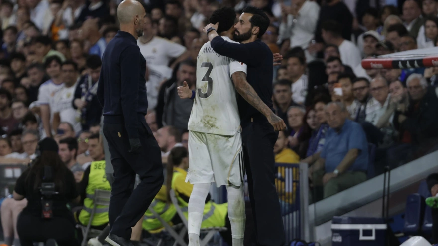 Militao se retira lesionado en el Real Madrid - Alavés