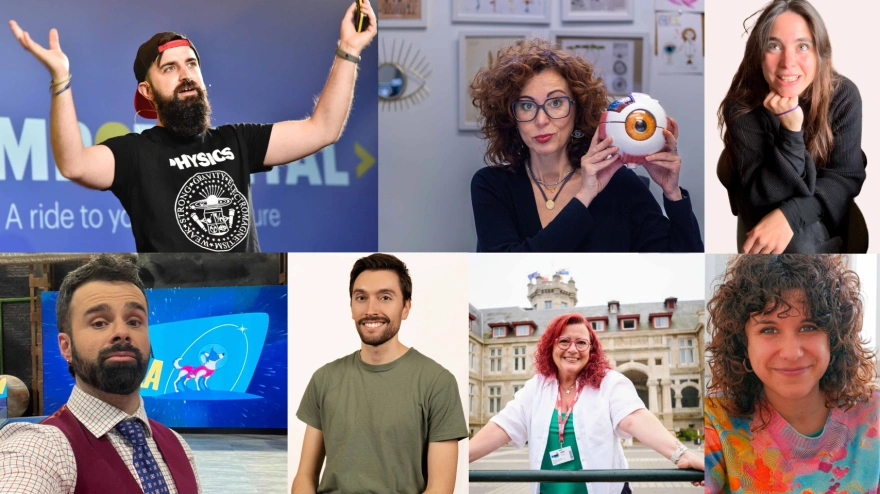 Protagonistas del espectáculo ‘Science Late Night’