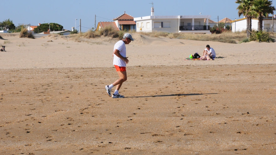 Corredor en una fotografía recurso