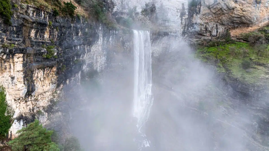 Nacimiento del río Mundo en Albacete