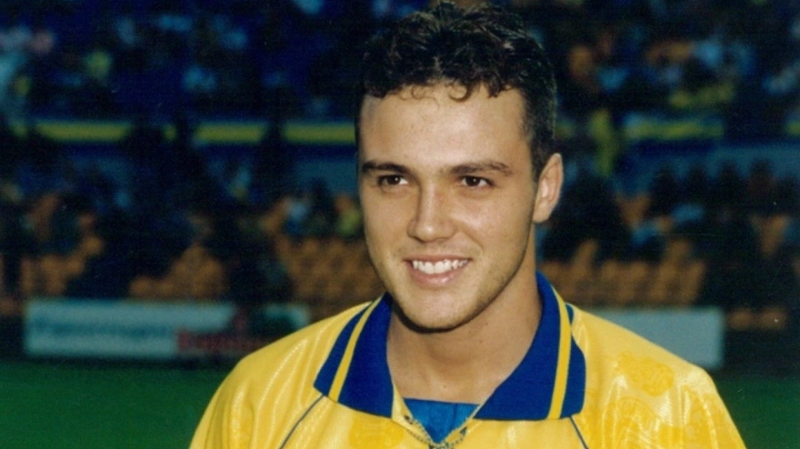 Ángel Sánchez, durante su etapa con la UD Las Palmas, club del que era canterano.REMITIDA / HANDOUT por UD LAS PALMASFotografía remitida a medios de comunicación exclusivamente para ilustrar la noticia a la que hace referencia la imagen, y citando la procedencia de la imagen en la firma25/4/2026