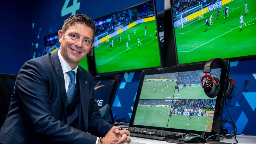 Gianluca Rocchi era el encargado de designar que árbitro pitaba cada partido de la Serie A.