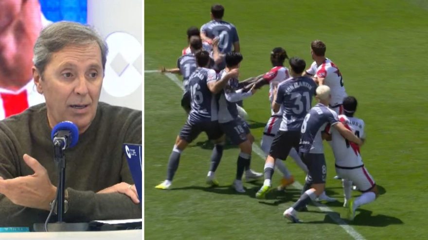 Paco González analiza el posible penalti de Turrientes a Carlos Martín.