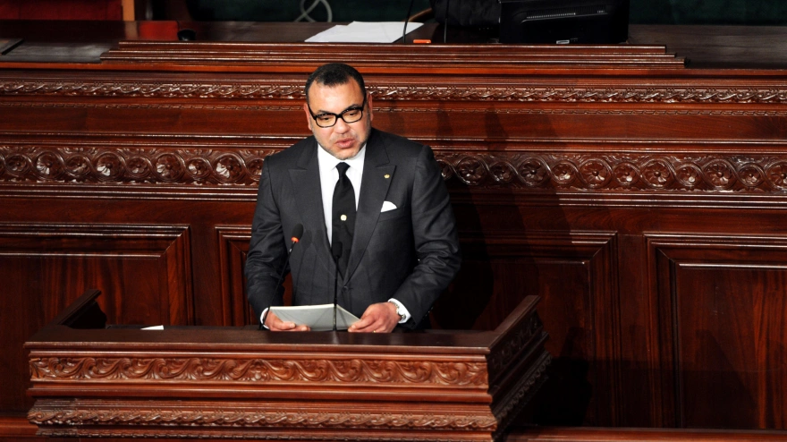 El rey de Marruecos Mohamed VI