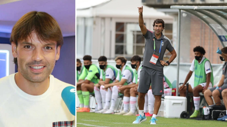 Morientes y Raúl González Blanco