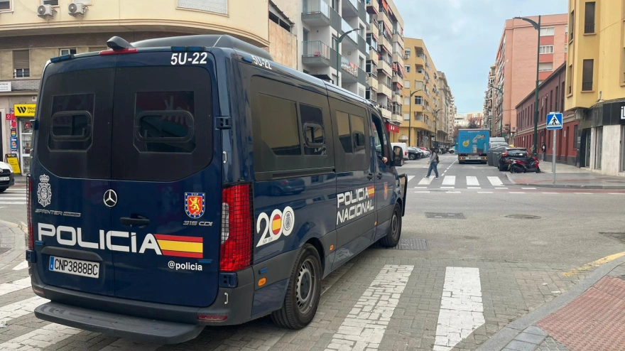 Despliegue policial en La Trinidad