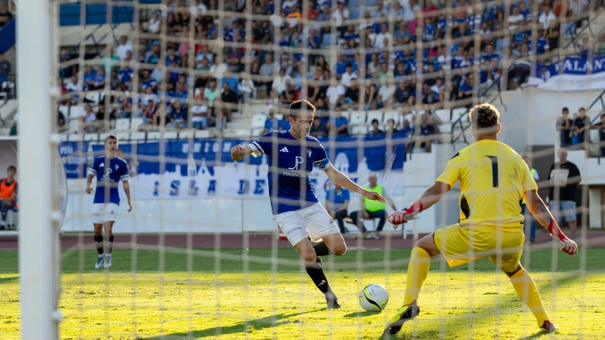 Pedro Carrión y su oficio más importante: el de goleador.