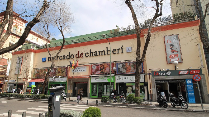 El mercado de Chamberí de Madrid