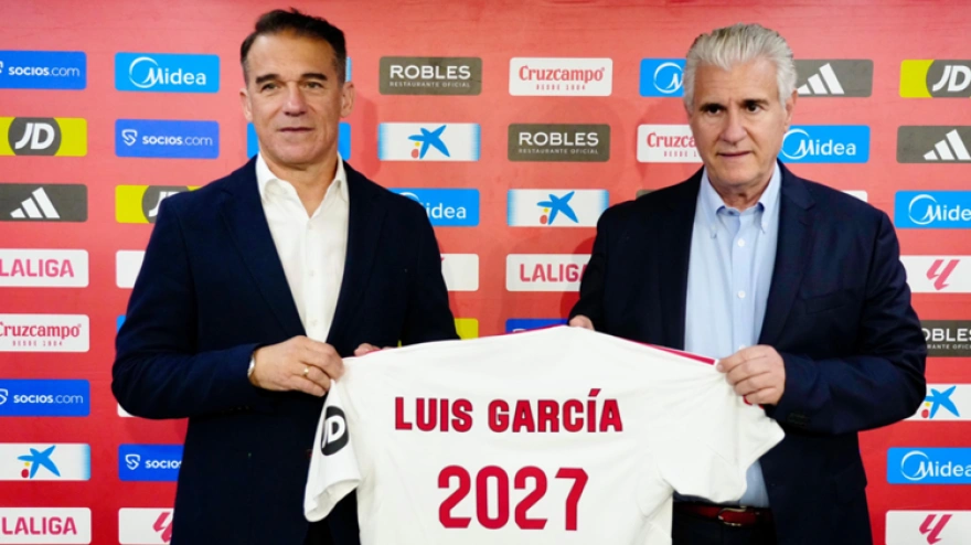 Cordón confía en Luis García.