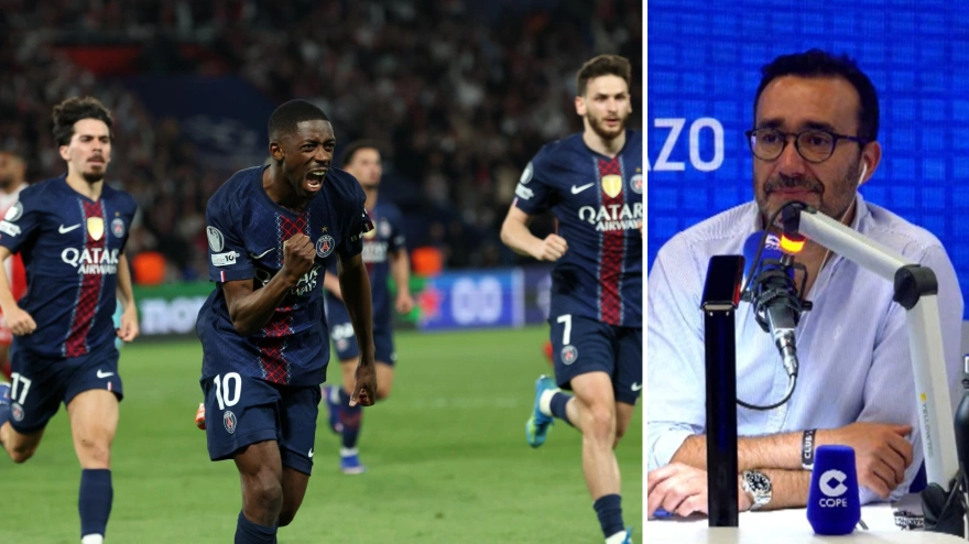 Juanma Castaño y el PSG - Bayern