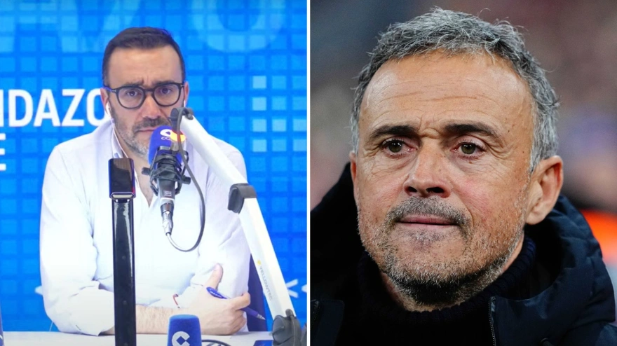 Juanma Castaño y Luis Enrique