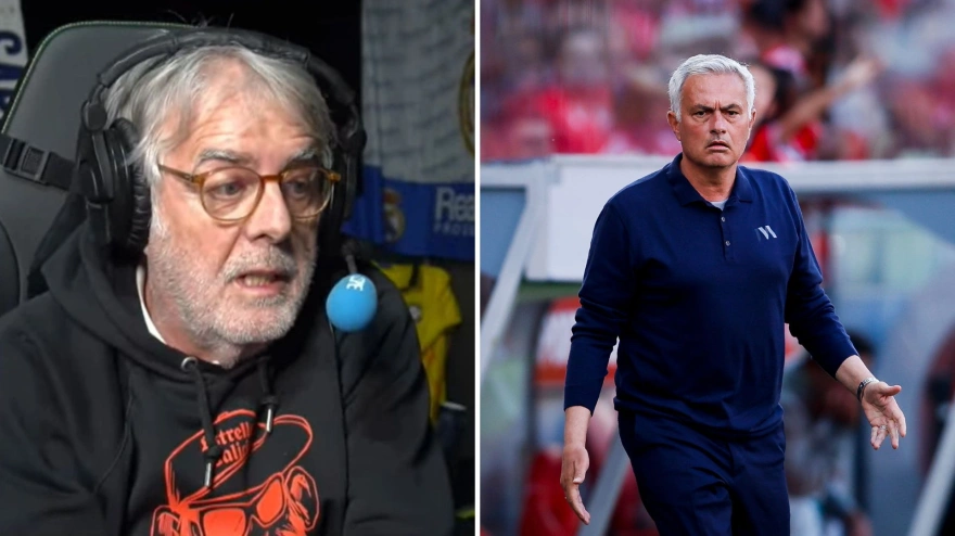 Siro López y Jose Mourinho