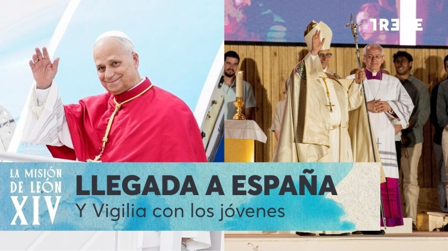 Día 1 | Llegada del Papa León XIV a España y la Vigilia con los jóvenes desde la Plaza de Lima