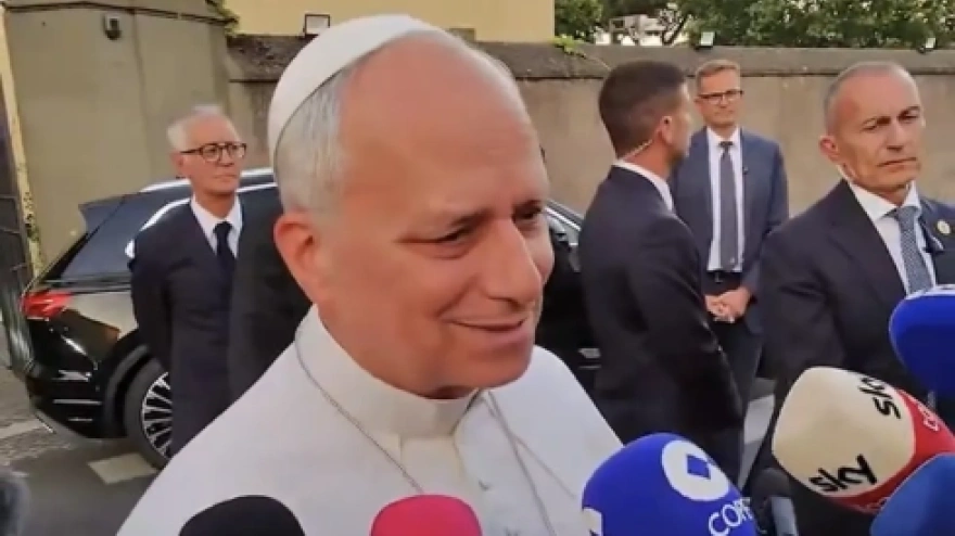 León XIV valora su viaje a España desde Castelgandolfo