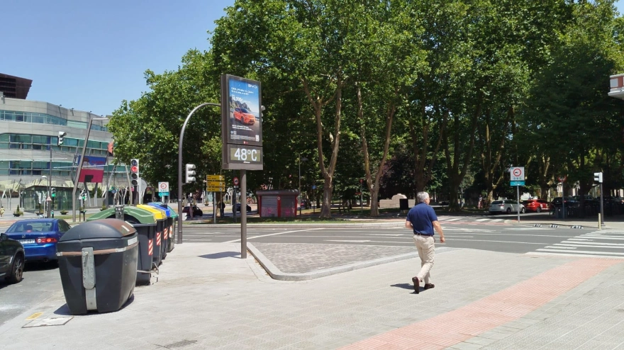Ola de calor en Bilbao