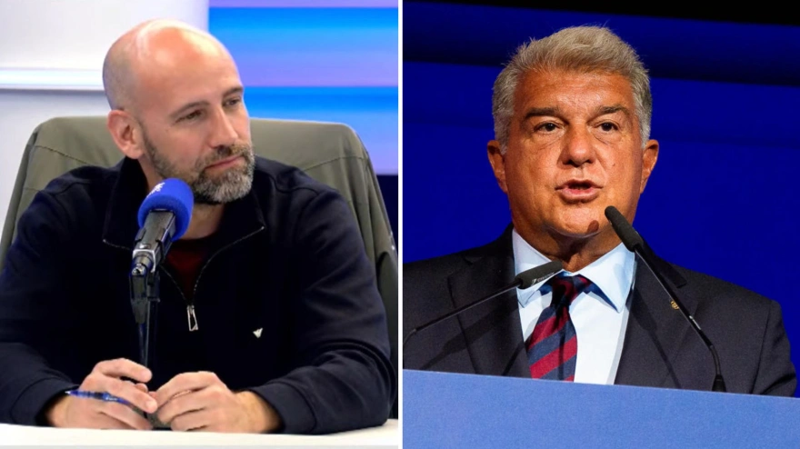 Gonzalo Miró // Joan Laporta