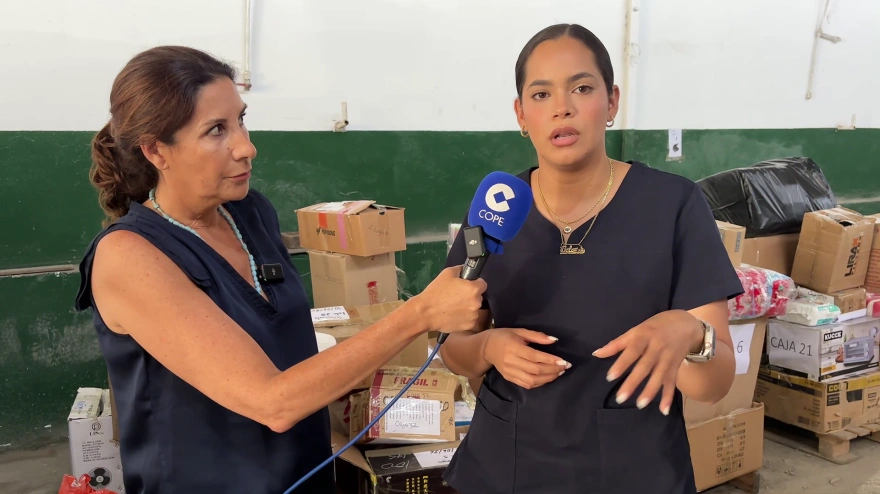 La doctora Hex, con Pilar García de la Granja