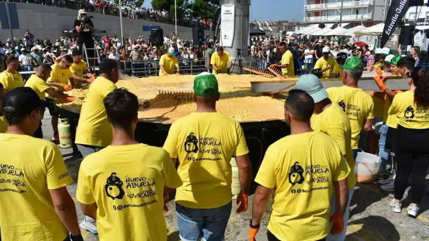 Creación de la tortilla más grande del mundo