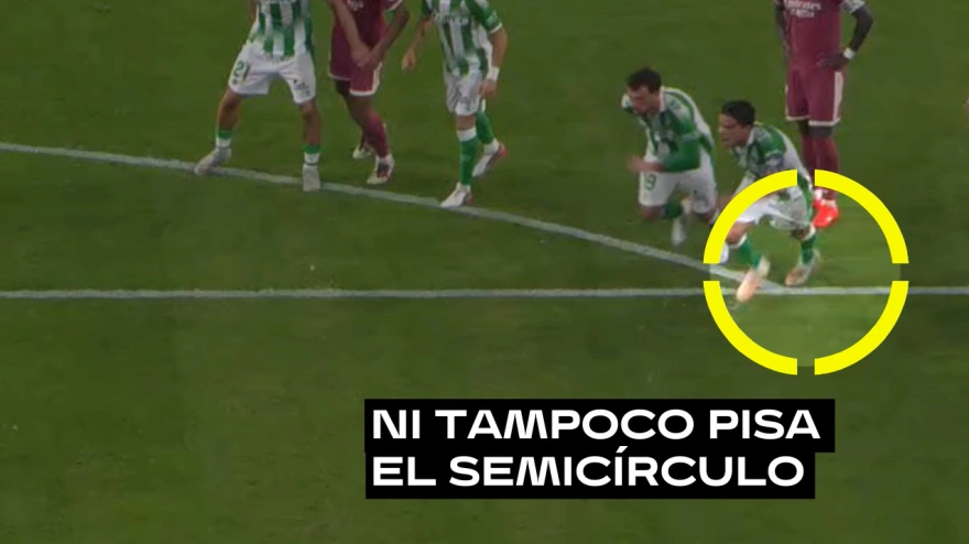 Polémica del penalti en el Betis .- Real Madrid