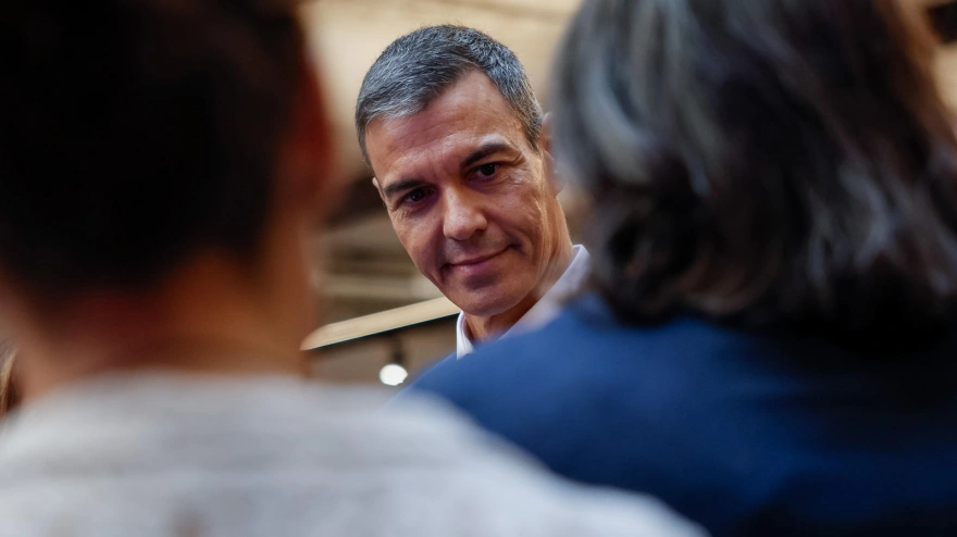 El presidente del Gobierno, Pedro Sánchez