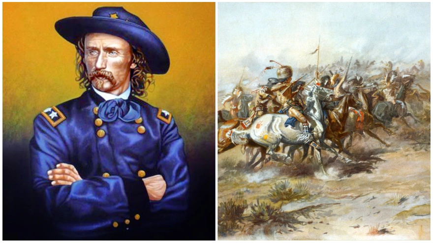El general Custer y la batalla de Little Bighorn