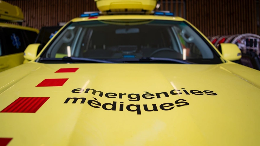 Ambulancia del Servicio de Emergencias Médicas en una foto de archivo
