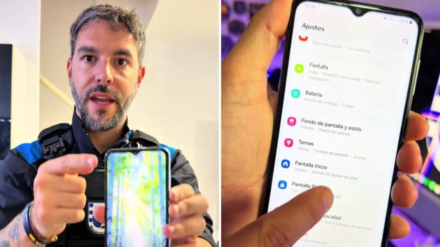 Un policía explica la función de tu móvil a activar en caso de robo