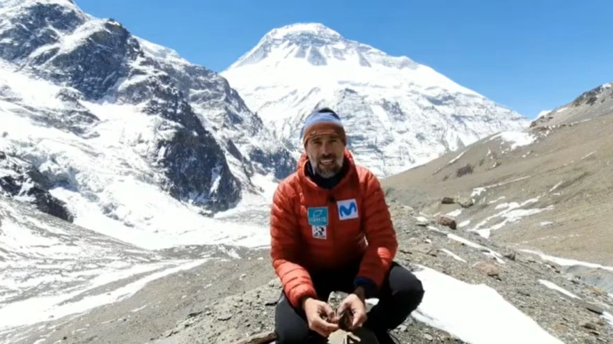 Luis Carcavilla en el Himalaya