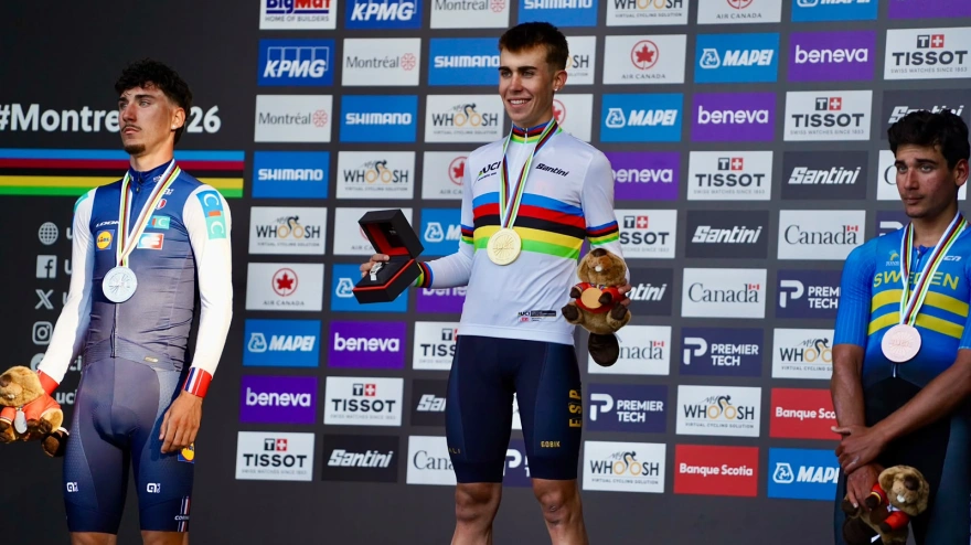 Benjamin Noval, oro en el Mundial de ciclismo