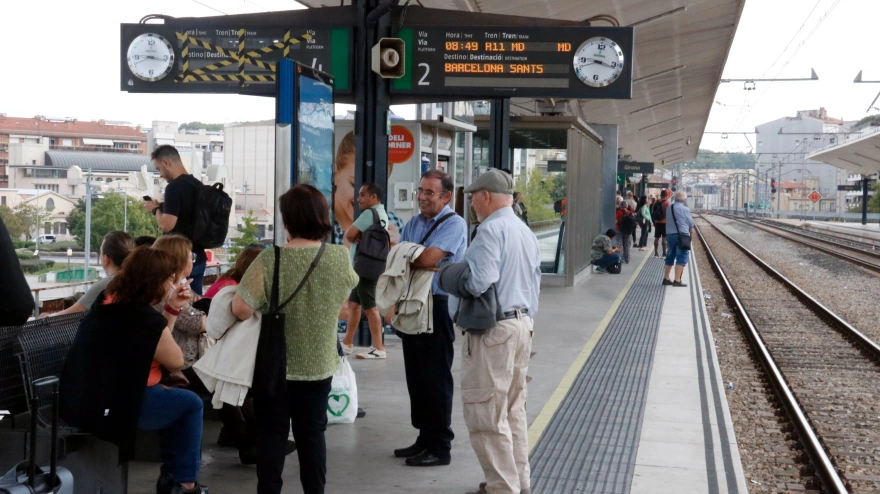 Pasajeros estación