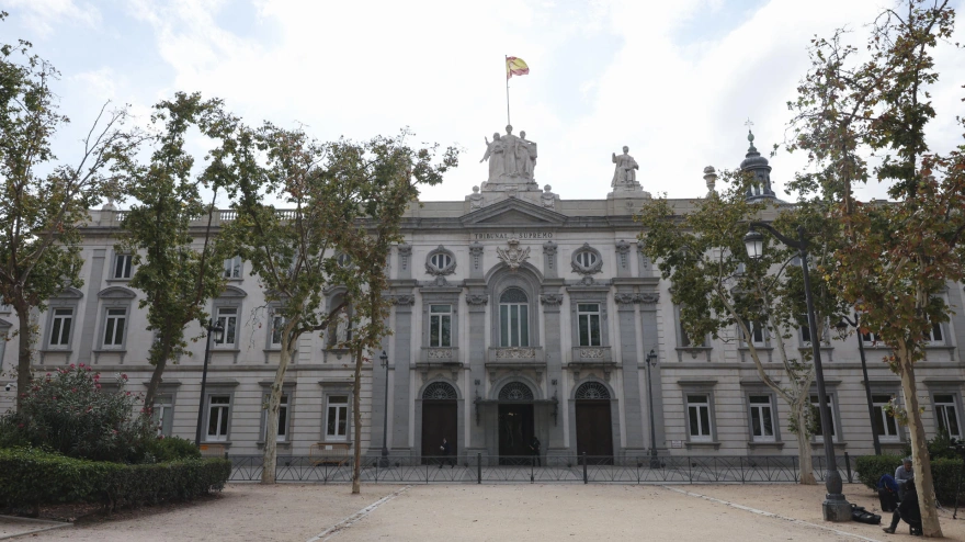 Fachada del Tribunal Supremo en Madrid
