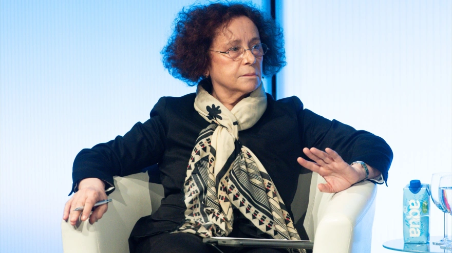 Ana Palacio, ex ministra de Asuntos Exteriores entre 2002 y 2004, en un acto
