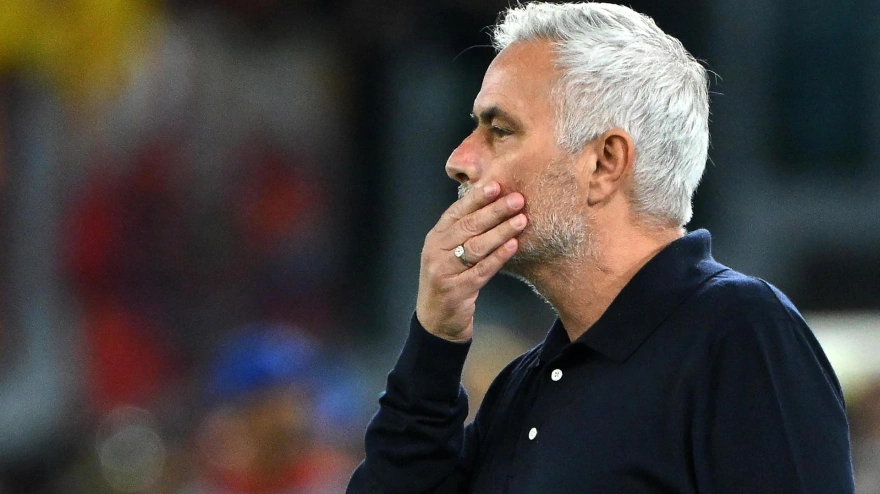 José Mourinho durante el Roma - Real Madrid de la Champions