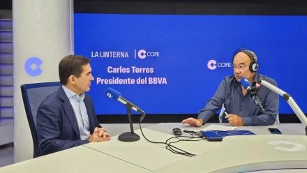 Expósito y Carlos Torres, presidente de BBVA