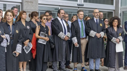 Paro simbólico de jueces y fiscales de Melilla