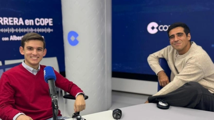 Martín Sierra con Alberto Herrera en 'Herrera en COPE'