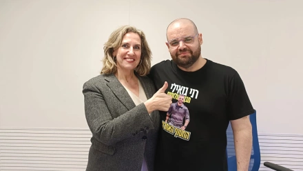 Eitan Horn con López Schlichting en 'Fin de Semana'