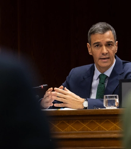 El presidente del Gobierno, Pedro Sánchez, comparece en la Comisión de Investigación sobre el 'caso Koldo', en el Senado