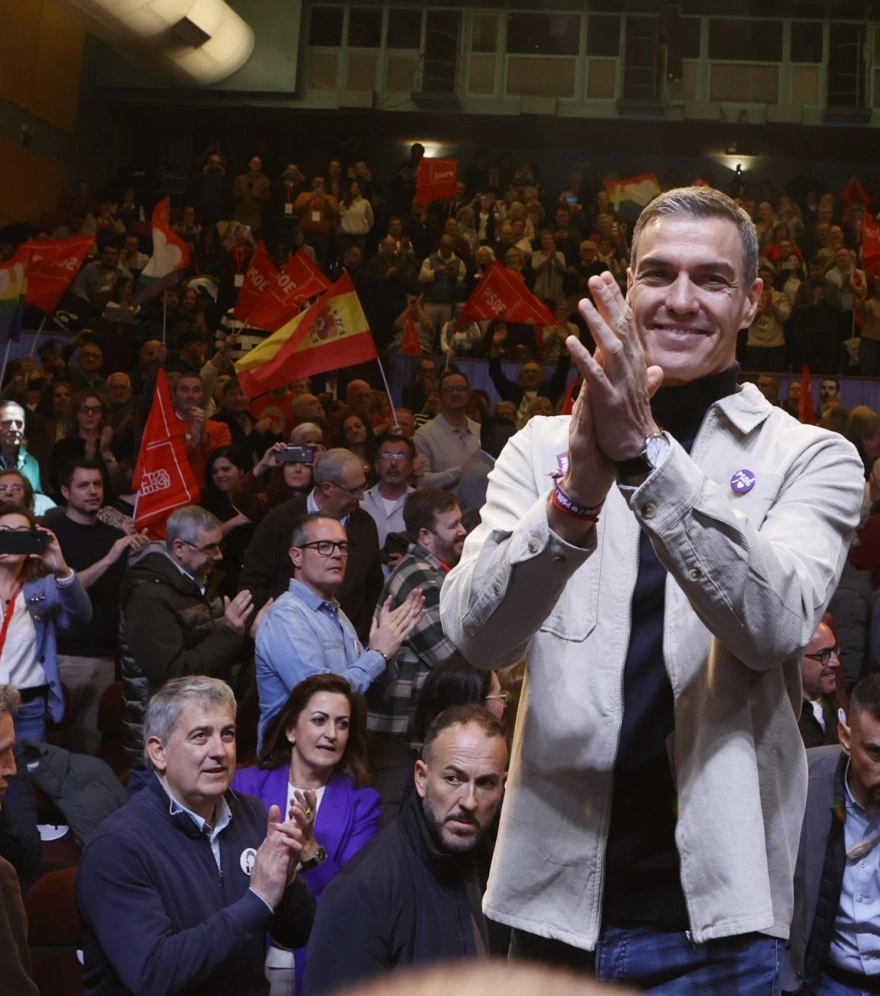 El secretario general del PSOE y presidente del Gobierno, Pedro Sánchez