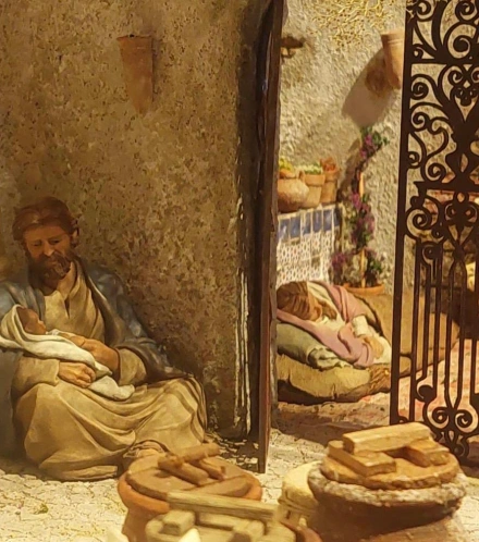 Escena del diorama de Pedro Ramón Spínola Correa